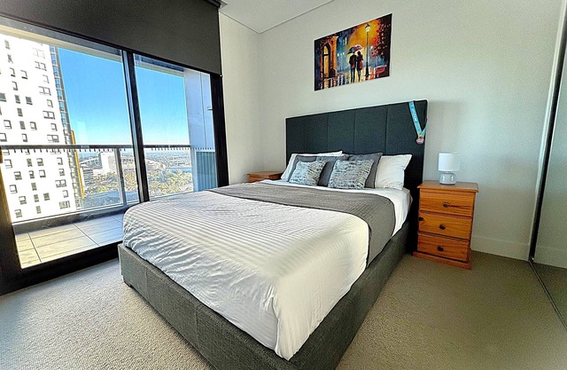 Spectacular views of this amazing Olympic Park apartment (entire place)