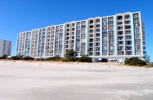Spectacular oceanfront views ,corner unit in the popular Spinnaker Condominiums.