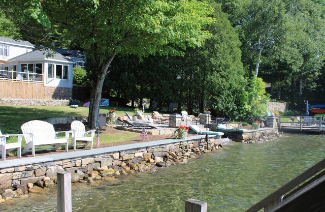 Spectacular Views from Every Room in This Huge Lake Front Home