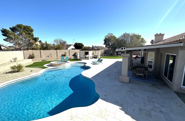 Spring Training Dream! Large yard, salt water pool/spa, billiards/ping pong