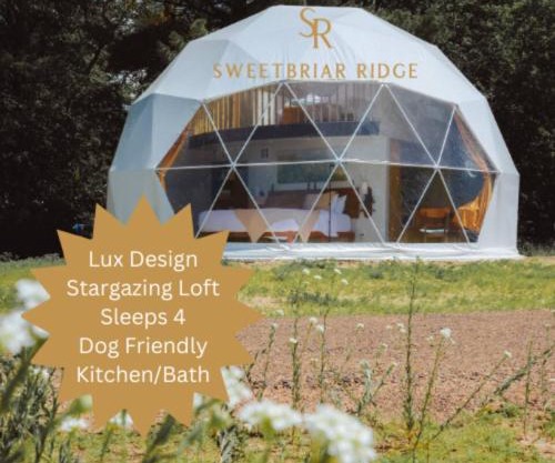 Stargazing Dome on secluded 56 acres - Solidago