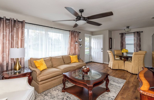 Stay active, rest easy in this updated 2BR near The Greene! Perfect for snowbirds seeking comfort, convenience, and peaceful living close to shops, dining & medical care. Your cozy home-away-from-home awaits.