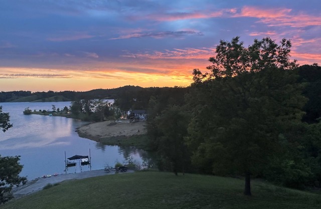 STAY HERE! NEW RENOVATIONS. Lake front home onsite boat launch and dock!