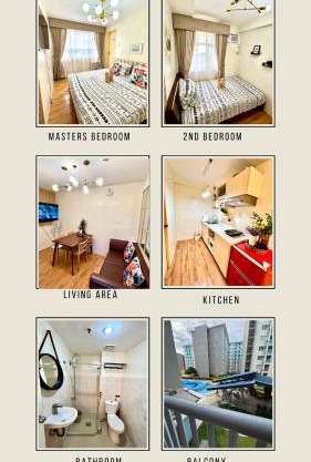 Staycation Seawind Condo 2BR Pool View