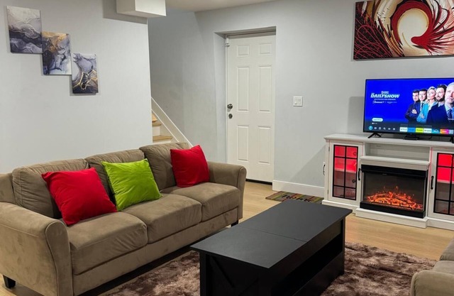 Step into Serenity 3-bedroom apartment Entrance is on the side of the building.