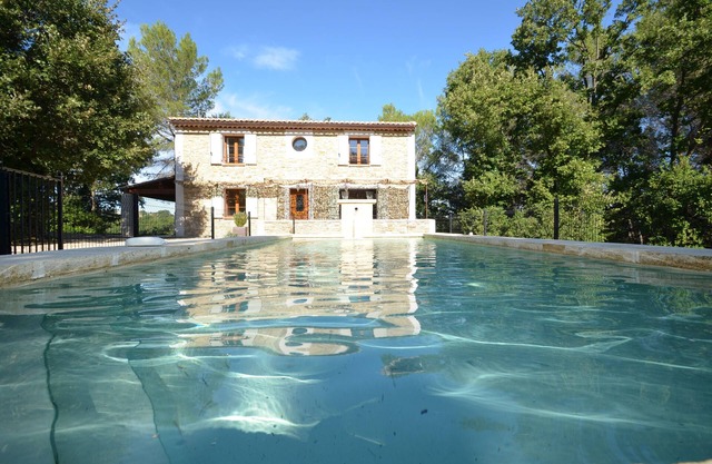 stone house, private pool, situated degagee view to wilderness calm