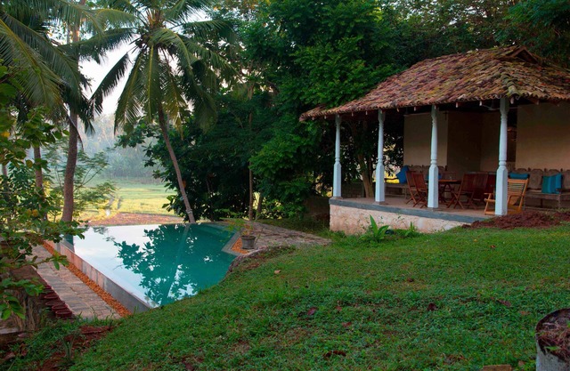 Stone Well Garden villa - 3 bedroom villa with infinity pool among rice paddies