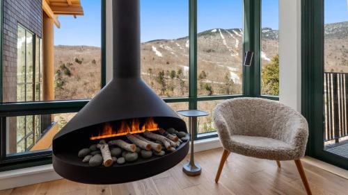 Stowe Mt Resort Treehouse Ski in Ski Out Mt Views By Stowe Mountain Rentals