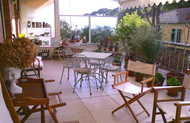 STRONG-PIAN2 ATTIC TO 150MT FROM THE SEA WITH BALCONY FURNISHED very wide