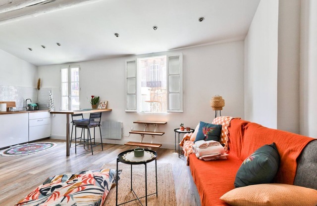 Studio à 15 min du Vieux Port Avec Terrasse