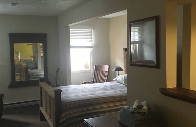 Studio apartments with private kitchens in historic Appalachian Town