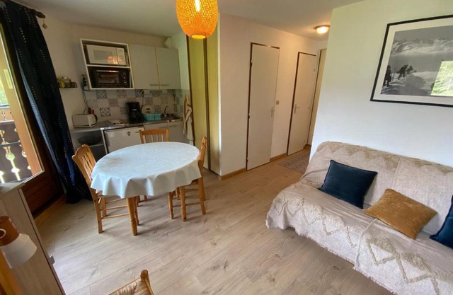 Studio au calme avec balcon, parking couvert et kitchenette équipée! - FR-1-692-90