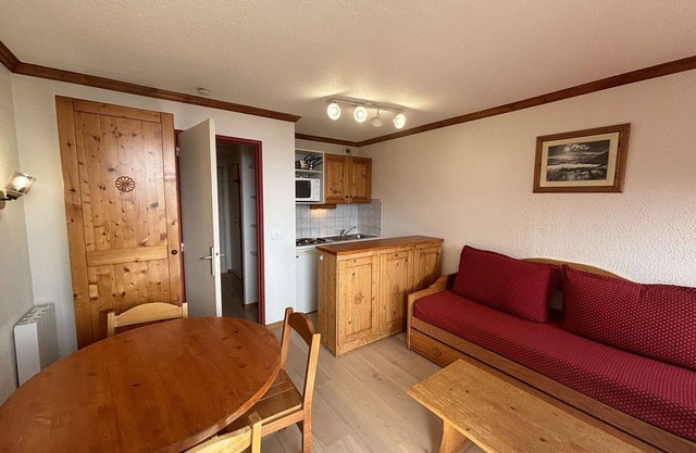 Studio cabin 4 pers. in L'Alpe d'Huez with balcony