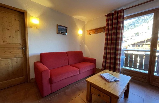 Studio Cabine à Praz-Sur-Arly, proche village et pistes, balcon, parking, piscine, 4 pers - FR-1-603-18