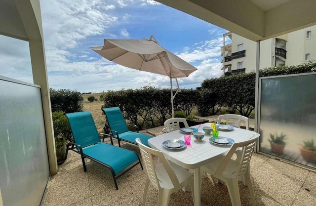 Studio/Cabine Mer 4 Pers: Terrasse, Près Plage, Garage Privé, Tout équipé, St-Jean-de-Monts - FR-1-224C-70