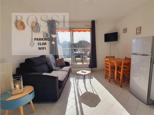 Studio cabine Hermes 3min plages *Parking *Wifi - ROSSIconciergerie - Linge en option