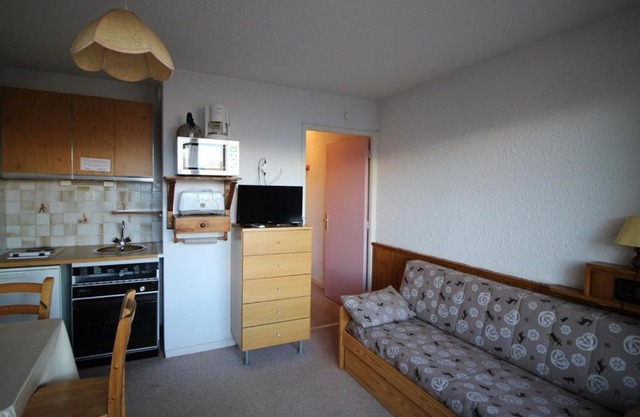 Studio cosy 2 pers à 300m des pistes avec balcon et parking – Auris en Oisans - FR-1-297-33