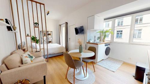 Studio cosy centre Bruxelles avec balcon pour 2personnes