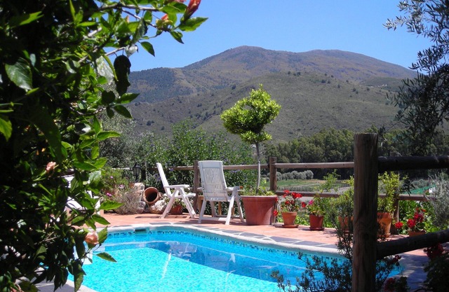 Studio cottage with private pool situated in small hamlet