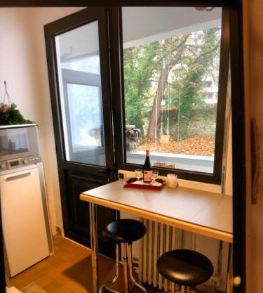 Studio dans un écrin de verdure