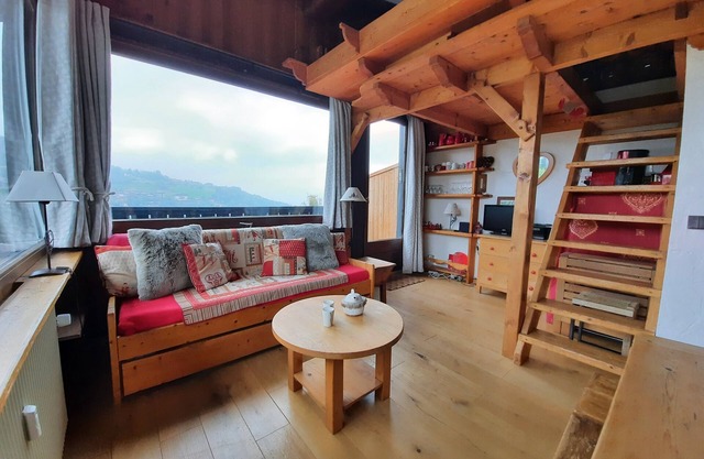 Studio panoramic view - 4pers - ALPENROSE St GERVAIS
