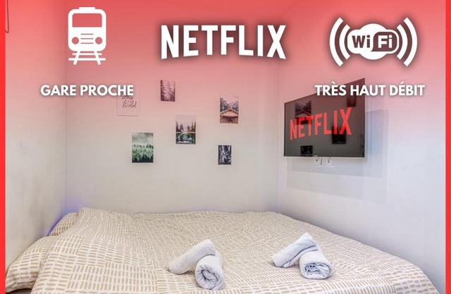 Studio Le Saphir NEUF & Cosy - Gare Parilly