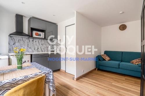 Studio lumineux proche RER A, Bois de Vincennes et Bords de Marne