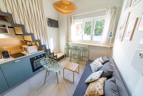 Studio moderne en duplex, Gratte-Ciel