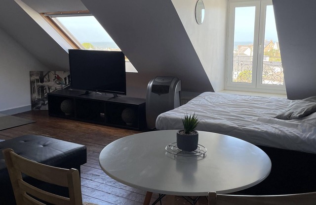 Studio, SEA VIEW. 300m from the beach
