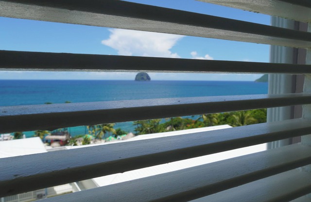 Studio Tout Confort Climatisé vue Mer, Piscine et 5mn de la Plage