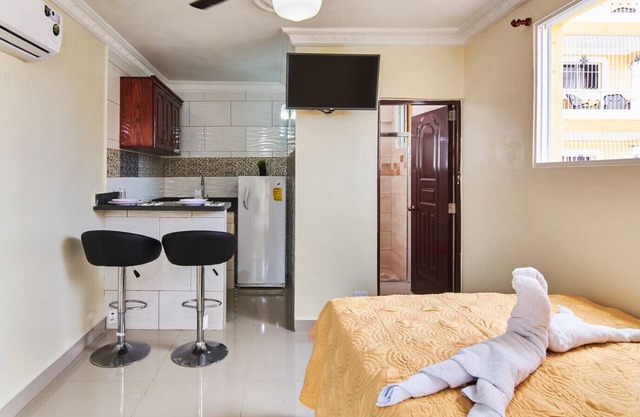Studio with Full Kichenette, Terrace, Los Corales del Sur, Santo Domingo Este