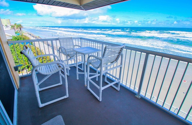 Stunning Oceanfront Views from 3rd Floor Corner Unit on No-Drive Beach