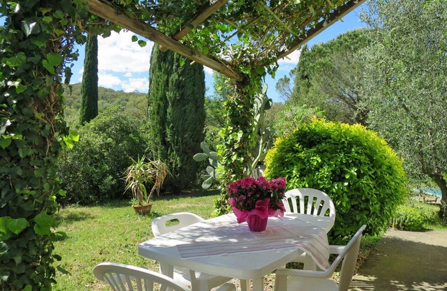 Stunning private villa for 4 people with TV, patio, pets allowed and parking