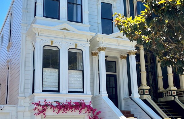 Stunning San Francisco Victorian two bedroom condo in the heart of San Francisco