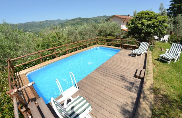 Stunning villa for 4 people with WIFI, private pool, veranda, panoramic view and parking