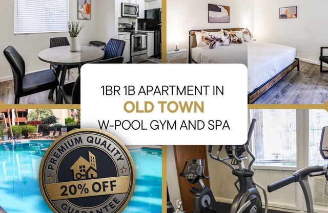 Stylish FULL 1BR Retreat w/Sofa Bed, Shopping & Bars