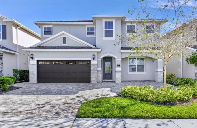 Stylish Home with Themed Rooms, Game Room and Waterpark & Resort Access near.