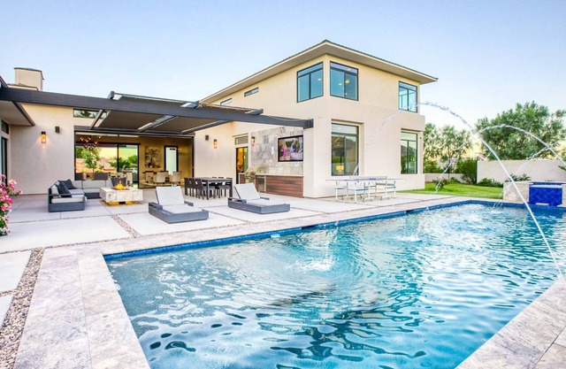 Stylish Scottsdale Estate with Rooftop Views, Pool & Private Casita