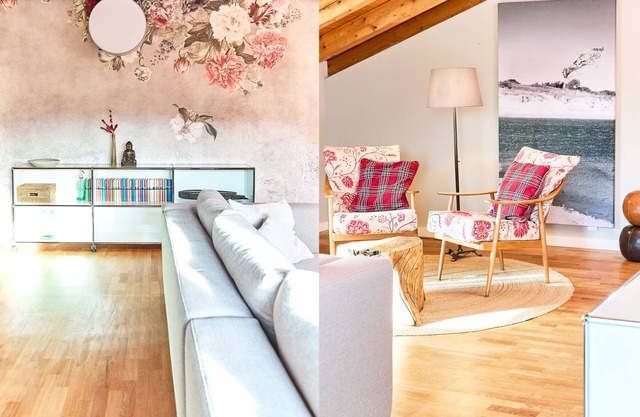 Stylish vacation apartment, 75sqm for 2 people on Lake Chiemsee