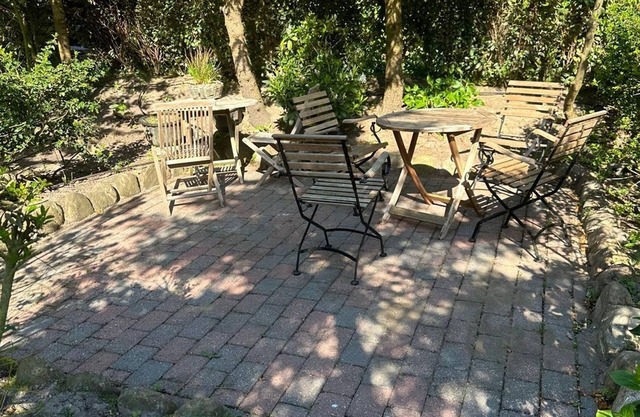 Stylishly furnished 30 sqm apartment on the first floor with private roof terrace - Uasterhörn Morsum