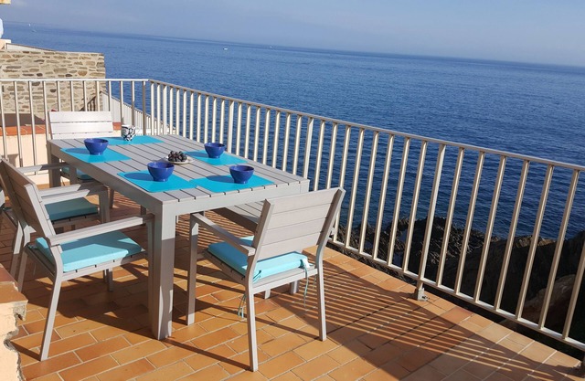 Sublime ap 4 pers, terrace, direct sea view, parking in closed garage