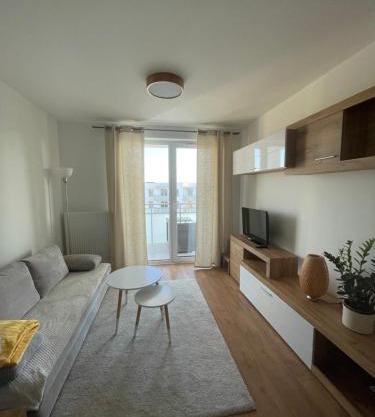 Sunny Franciszkanska 4 osob Nowy apartment 2 min z S6