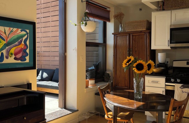 Sunny, South-Facing Apt w Private Terrace 300 ft. from Prospect Park & Q/B Train