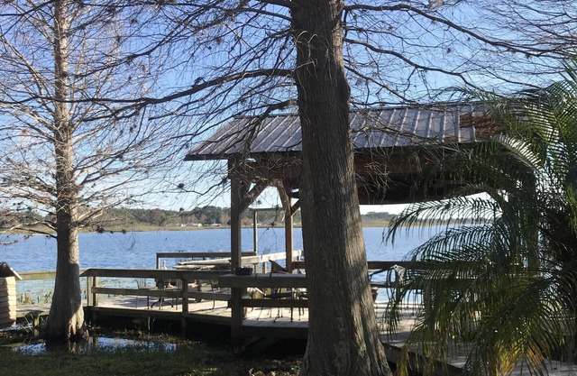 Sunrise to Sunset on private 900 sq ft dock with BBQ!