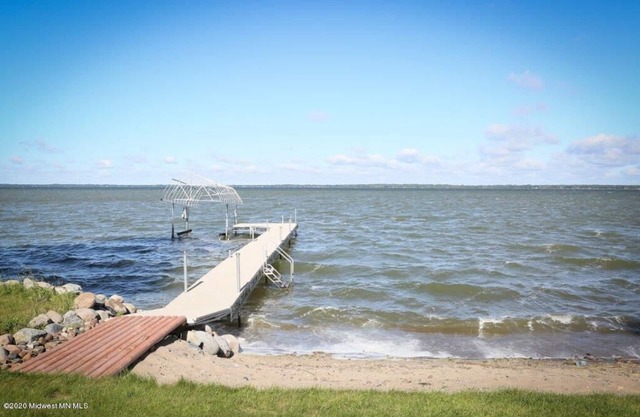 Sunset Beach on Otter Tail Lake, fall colors, snowmobile trails, ice fishing