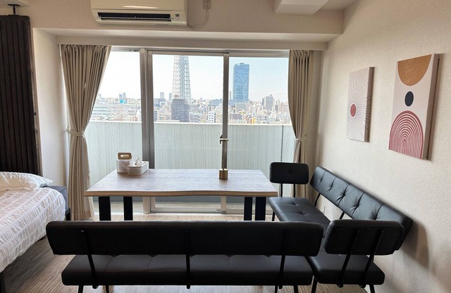 Super Skytree View/Asakusa area/Direct train to Shibuya,Shinjuku/Penham House