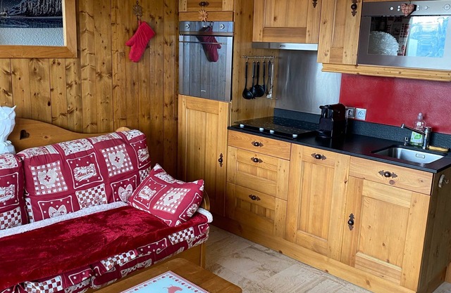 Superb 4-person studio at the foot of the ESF slopes