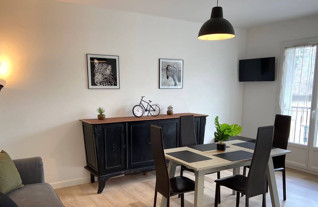 superb renovated downtown apartment 48 m2