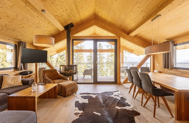 Superior Chalet # 12 with sauna & bathtub inside