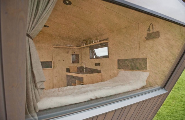 Sustainable accommodation by the sea - the Green Tiny Sleep Space in Wangerland